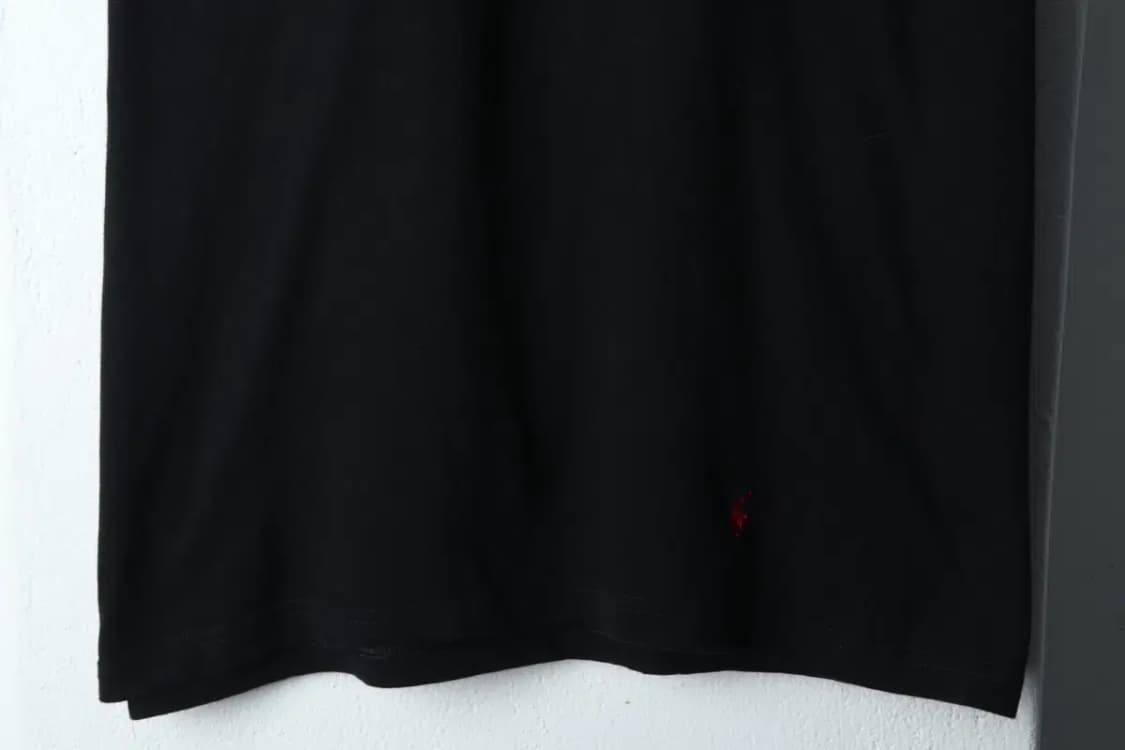 (M-L) 폴로 랄프로렌 반팔 티셔츠 블랙 레드포니-144E7 상품이미지4