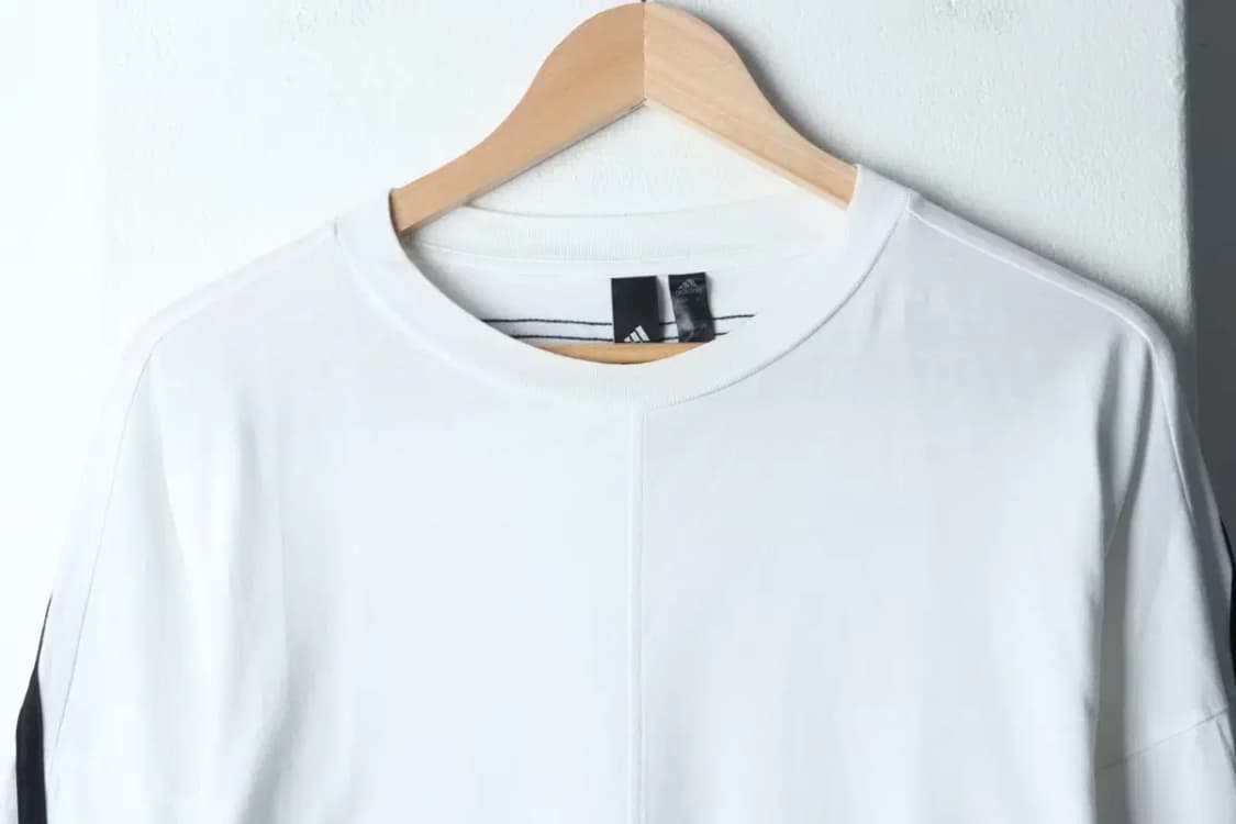 W(XS) 아디다스 반팔 티셔츠 부 화이트 삼선-144F2 상품이미지3
