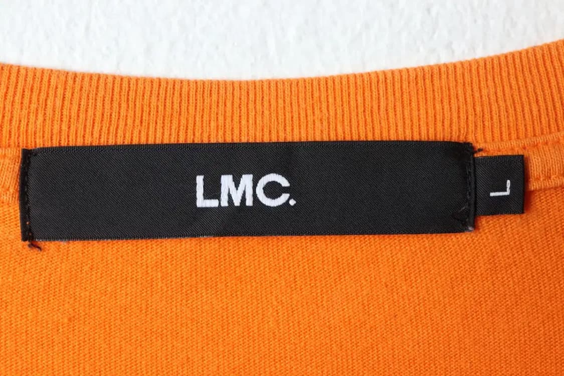 (L-2XL) 엘엠씨 반팔 티셔츠 빅사이즈 주황 로고-144FB 상품이미지6
