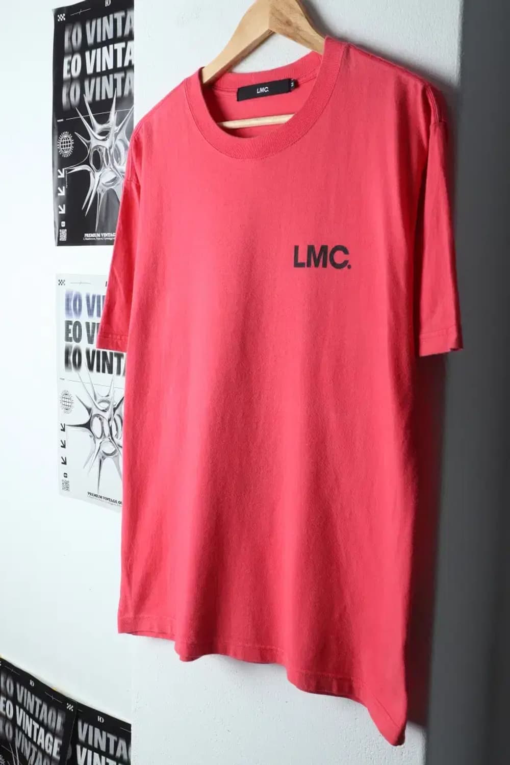 (M-XL) 엘엠씨 반팔 티셔츠 핑크 올드스쿨-144FD 상품이미지1