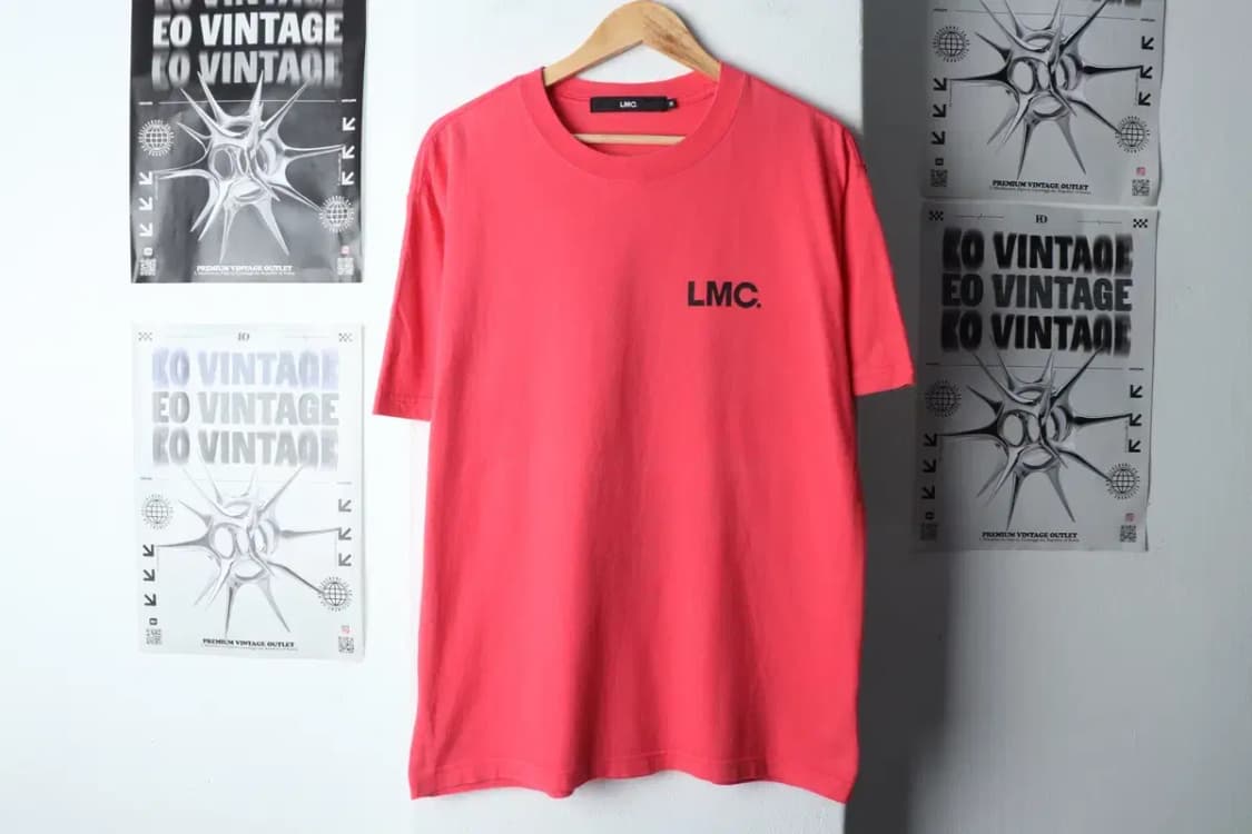 (M-XL) 엘엠씨 반팔 티셔츠 핑크 올드스쿨-144FD 상품이미지2