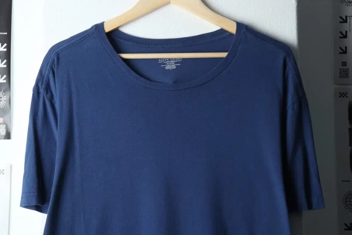 (XL-2XL) 폴로 랄프로렌 반팔 티셔츠 빅사이즈 블루 포니-1450A 상품이미지3