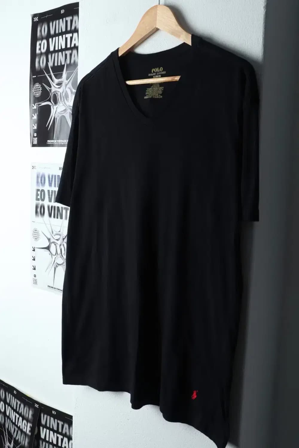 (XL-2XL) 폴로 랄프로렌 반팔 티셔츠 빅사이즈 브이넥-1450B 상품이미지1