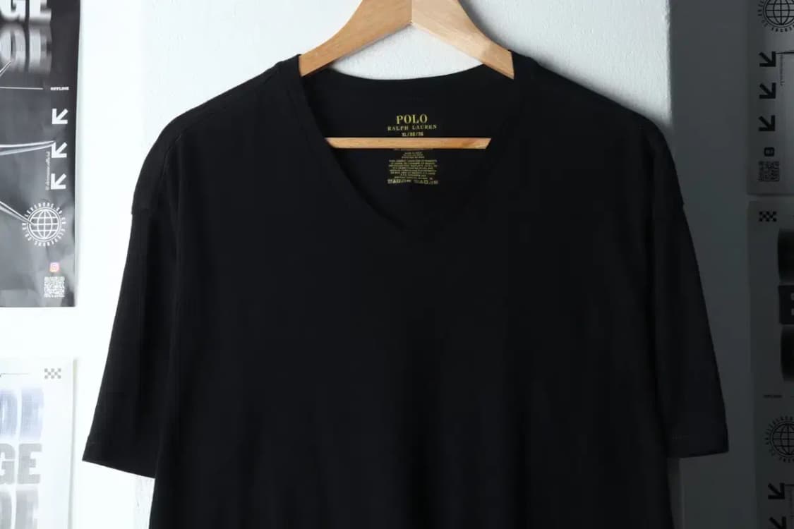 (XL-2XL) 폴로 랄프로렌 반팔 티셔츠 빅사이즈 브이넥-1450B 상품이미지3