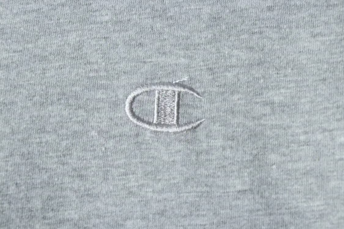 (L-XL) 챔피온 반팔 티셔츠 그레이 올드스쿨-14519 상품이미지5