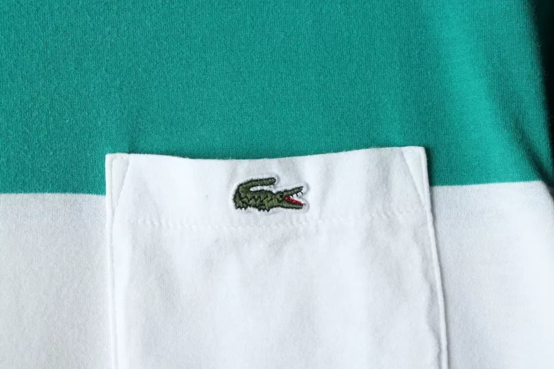 (XL) 라코스테 반팔 티셔츠 그린 컬러믹스-1451A 상품이미지5