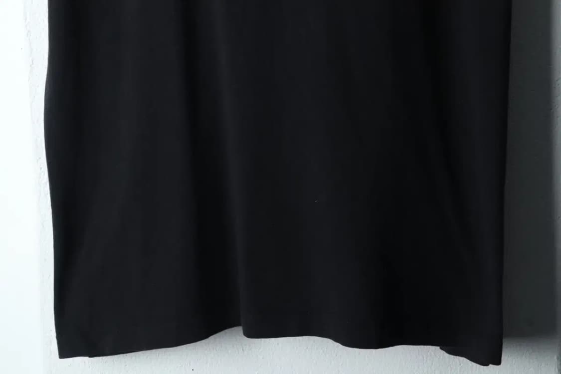 (M-L) 갭 반팔 티셔츠 블랙 무지 기본-1456E 상품이미지4