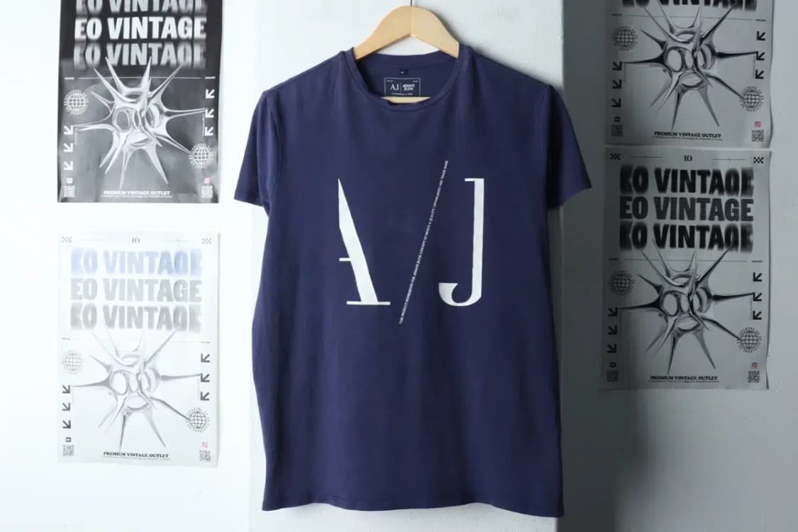 W(2XL-3XL) 아르마니 반팔 티셔츠 빅사이즈 사용감-1457A 상품이미지2