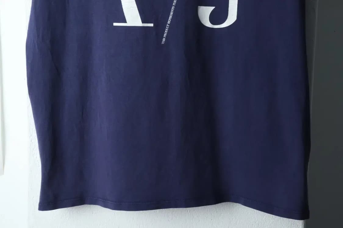 W(2XL-3XL) 아르마니 반팔 티셔츠 빅사이즈 사용감-1457A 상품이미지4