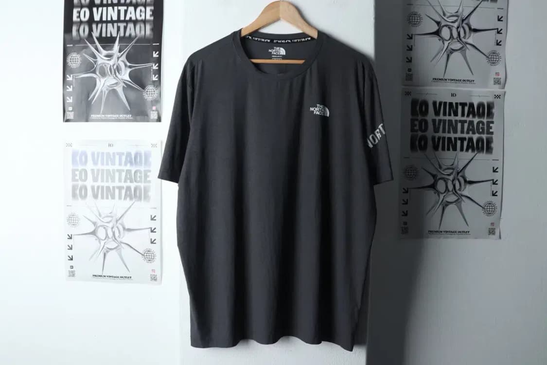 (2XL) 노스페이스 반팔 티셔츠 빅사이즈 기능성 그레이-14582 상품이미지2