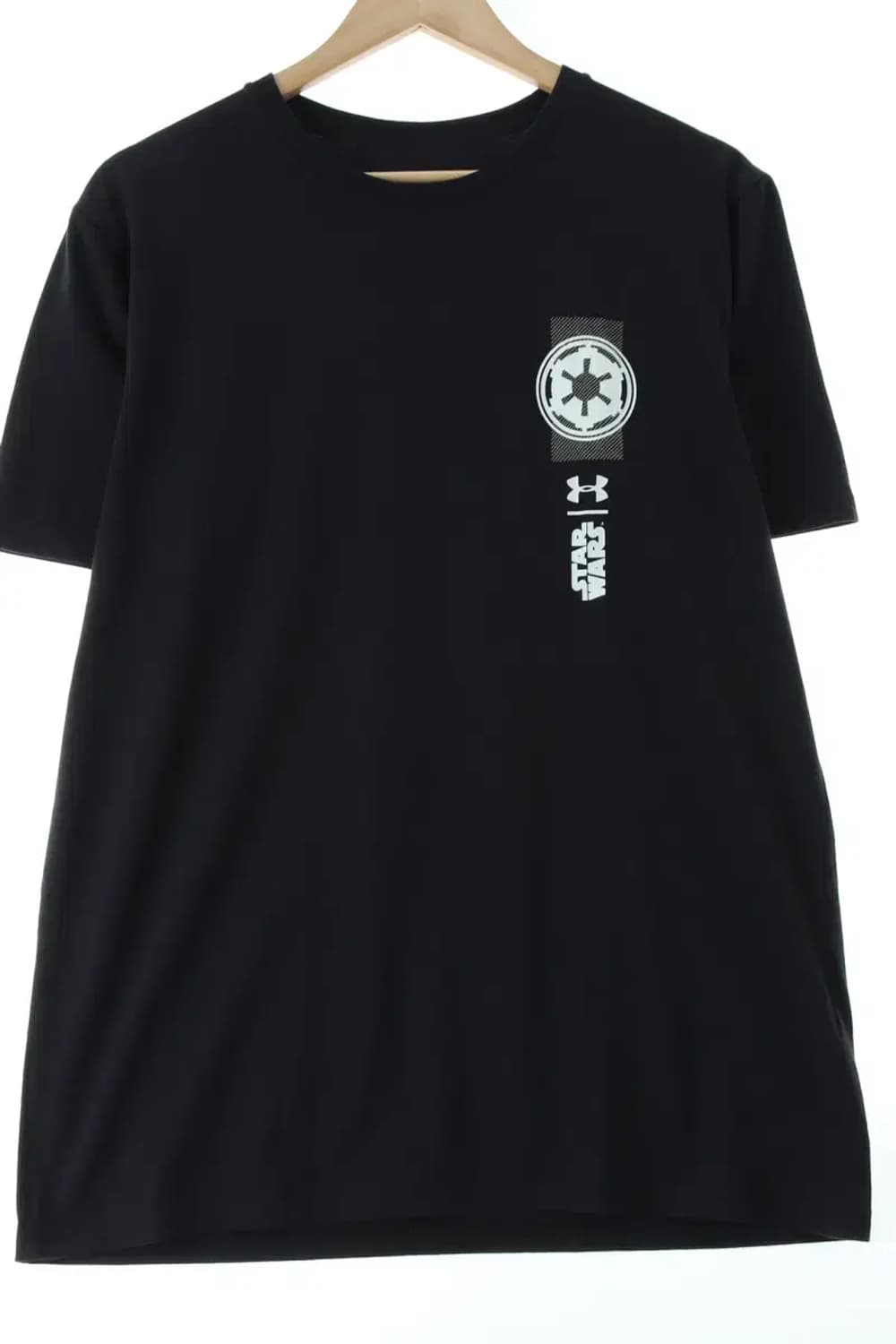 (M-XL) 언더아머 반팔 티셔츠 블랙 스타워즈 한정판-14647 상품이미지1