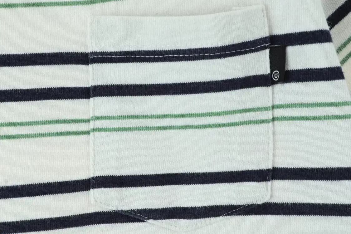 (XL) 브랜드빈티지 반팔 티셔츠 스트라이프 화이트-1464B 상품이미지5