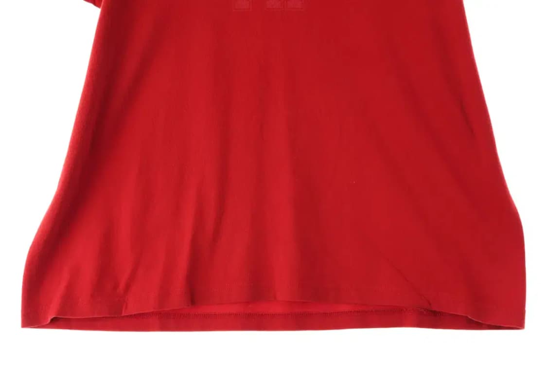 W(XL) 타미힐피거 반팔 티셔츠 브이넥 레드 올드스쿨-14654 상품이미지3