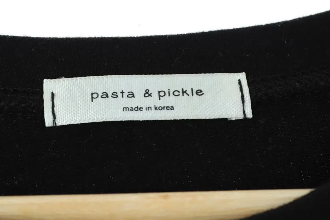 W(F) 브랜드빈티지 반팔 티셔츠 블랙 올드스쿨-14671 상품이미지5