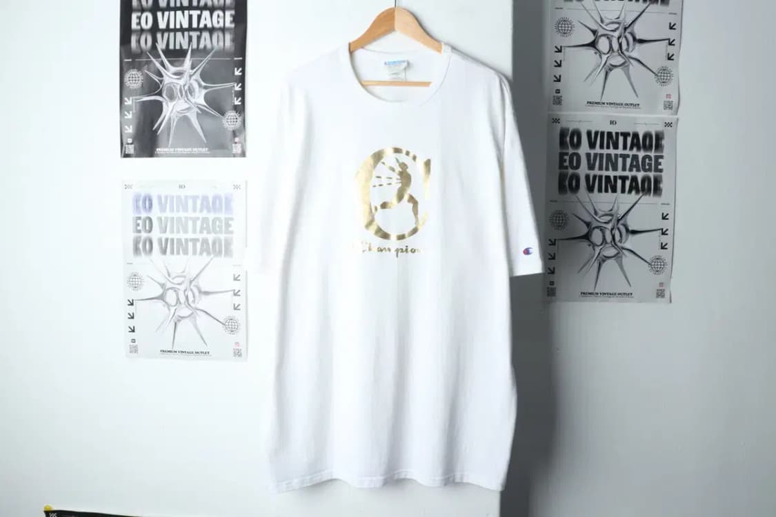 (3XL-4XL) 챔피온 반팔 티셔츠 빅사이즈 화이트-146BB 상품이미지2