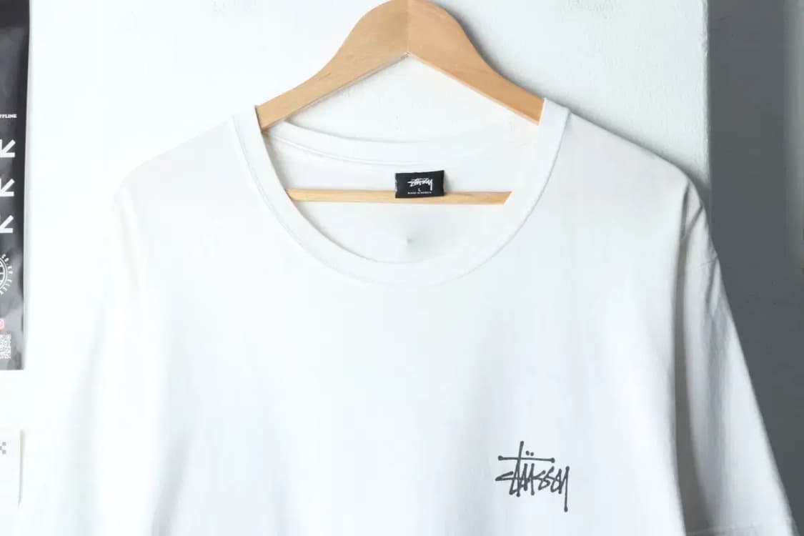 (L-XL) 스투시 반팔 티셔츠 작은오염 베이직-146C3 상품이미지3