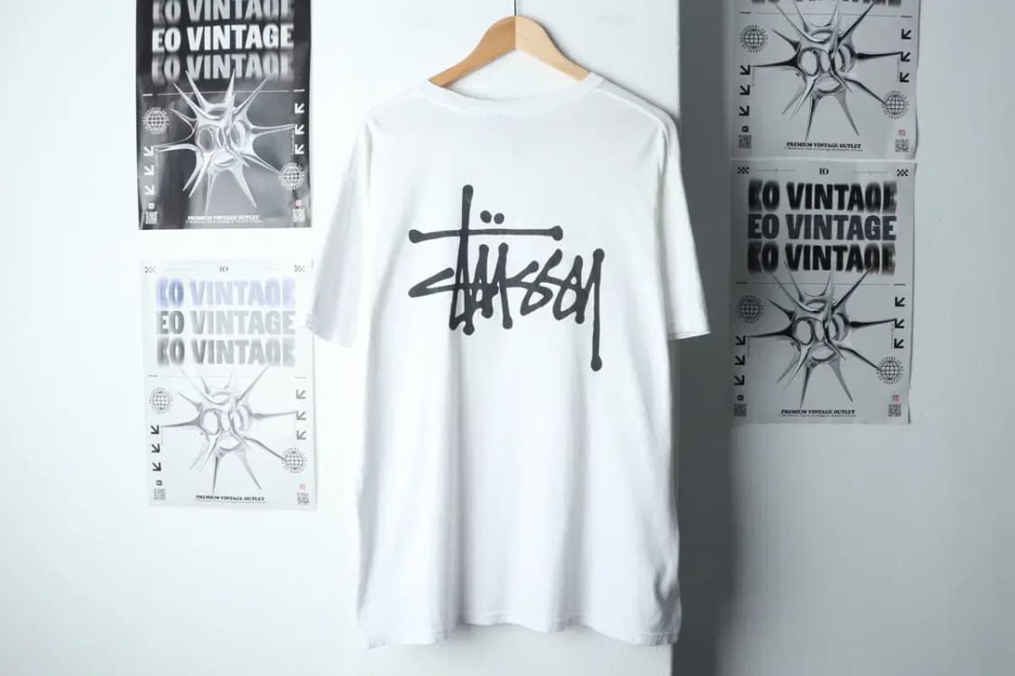 (L-XL) 스투시 반팔 티셔츠 작은오염 베이직-146C3 상품이미지6