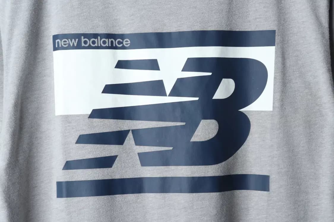 (L-XL) 뉴발란스 반팔 티셔츠 그레이 올드스쿨-146C4 상품이미지5