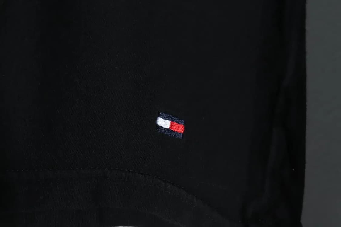 (XL) 타미힐피거 반팔 티셔츠 블랙 기본-146C9 상품이미지5
