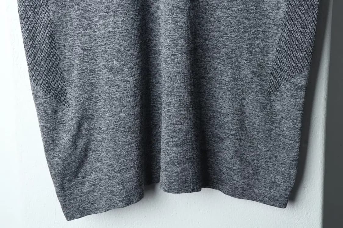 (2XL) 휠라 반팔 티셔츠 빅사이즈 브이넥 그레이-146CD 상품이미지4