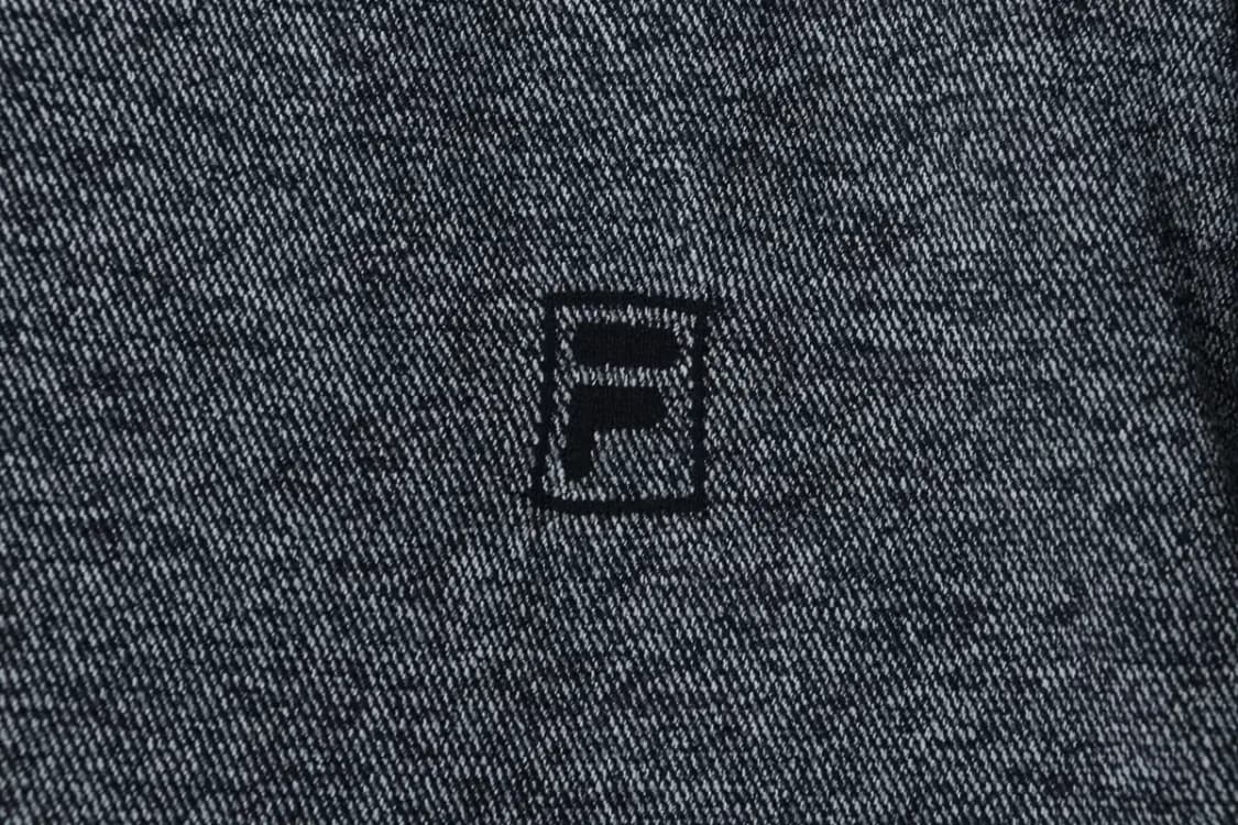 (2XL) 휠라 반팔 티셔츠 빅사이즈 브이넥 그레이-146CD 상품이미지5