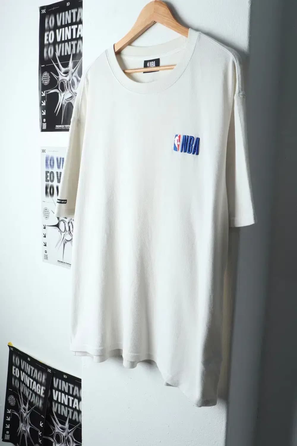 (XL) NBA 엔비에이 반팔 티셔츠 화이트 니트-146D8 상품이미지1