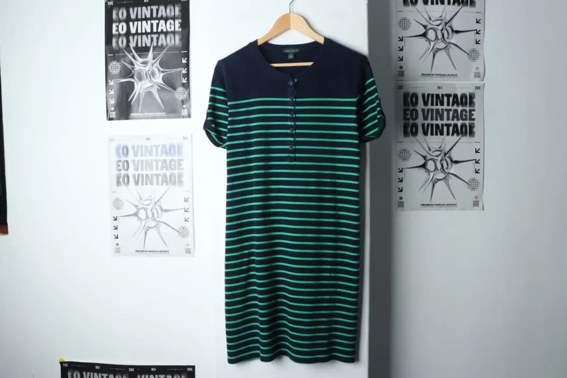 W(L-XL) 폴로 랄프로렌 반팔 티셔츠 원피스 스트라이프-146D9 상품이미지2