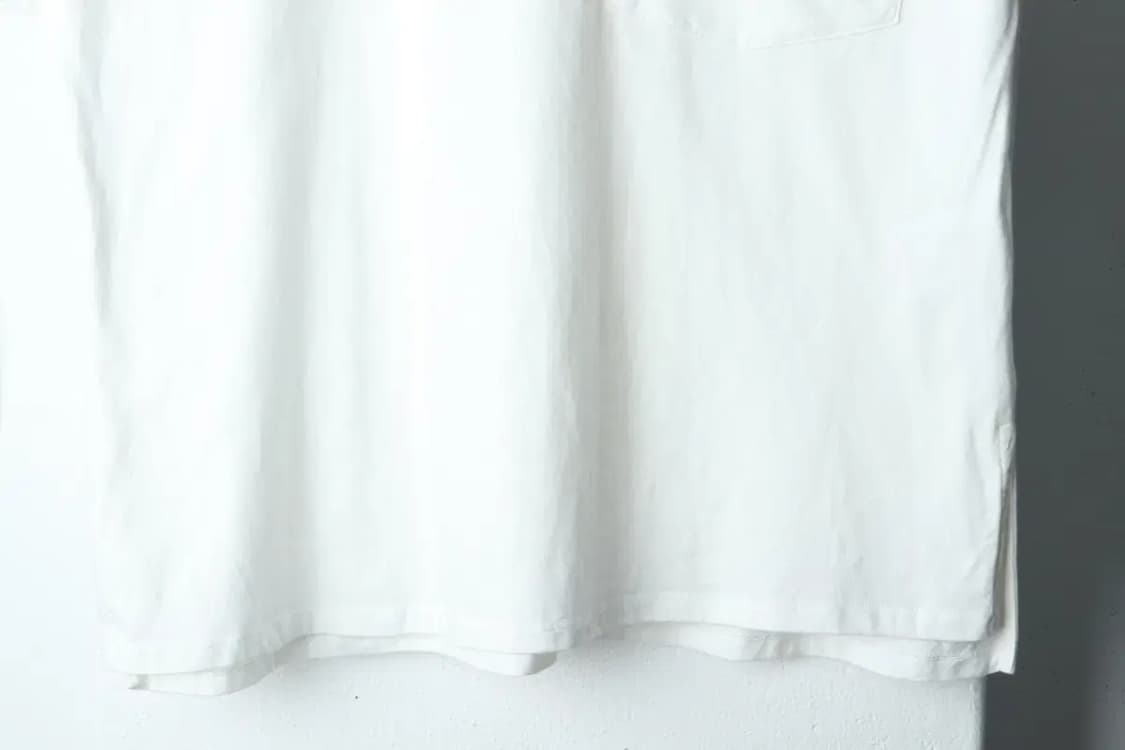 W(XL) 브랜드빈티지 반팔 티셔츠 쿠즈텡 화이트 포켓-146DA 상품이미지4