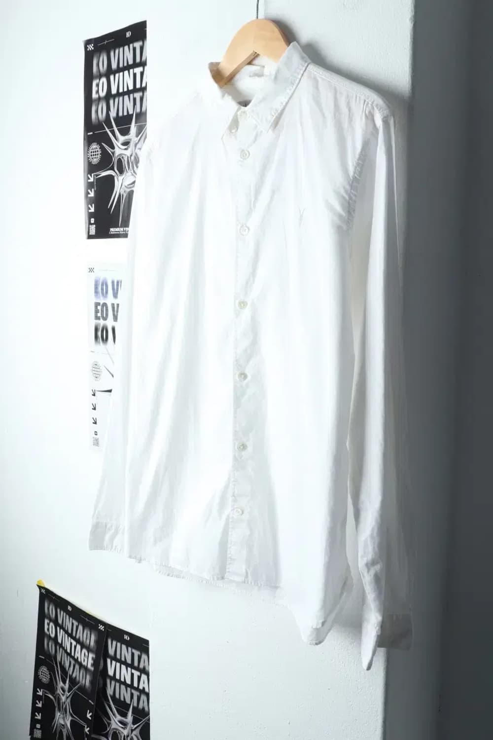 (L-XL) 브랜드빈티지 셔츠 남방 올세인츠 화이트-14752 상품이미지1