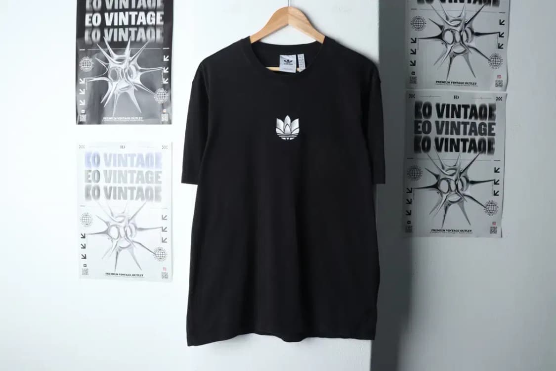 (XL) 아디다스 반팔 티셔츠 오리지널 자수 블랙-146EB 상품이미지2