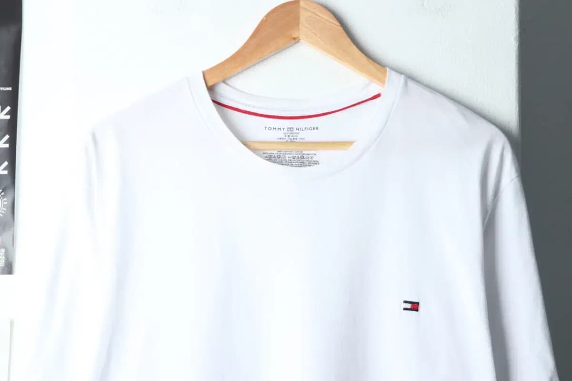 (XL-2XL) 타미힐피거 반팔 티셔츠 빅사이즈 화이트-146F3 상품이미지3