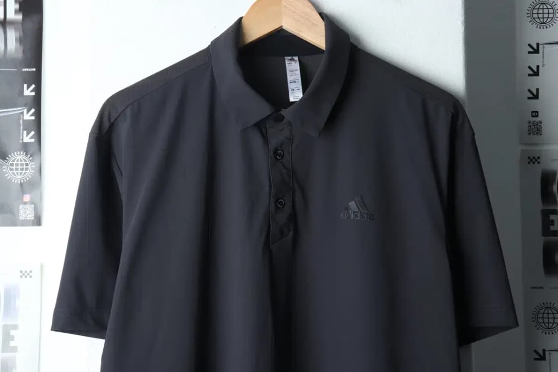(2XL) 아디다스 반팔 카라 티셔츠 빅사이즈 기능 그레이-14707 상품이미지3