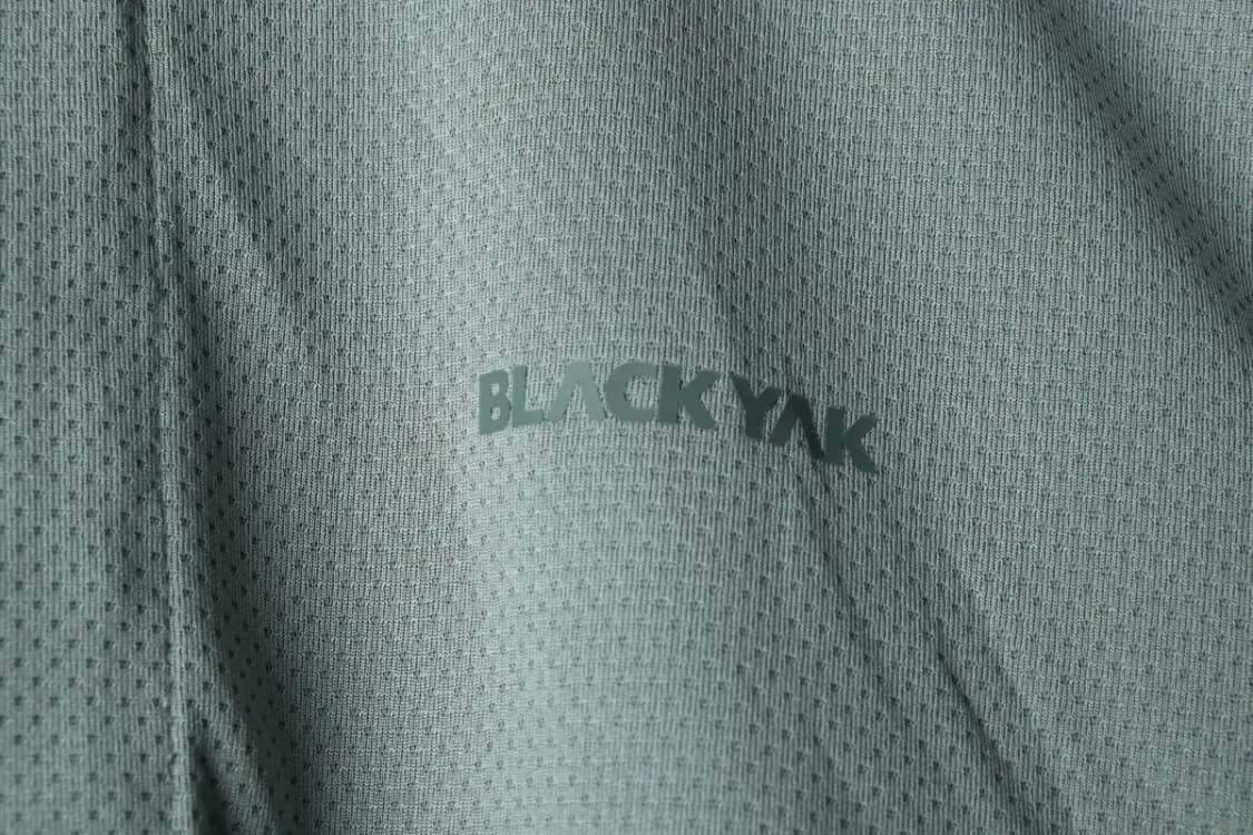 (L) 블랙야크 반팔 카라 티셔츠 기능성 카키-14708 상품이미지5