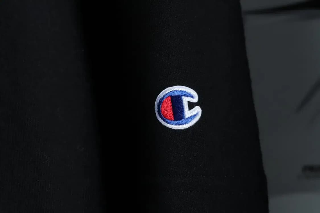 (3XL-4XL) 챔피온 반팔 티셔츠 빅사이즈 블랙 올드스쿨-14716 상품이미지6