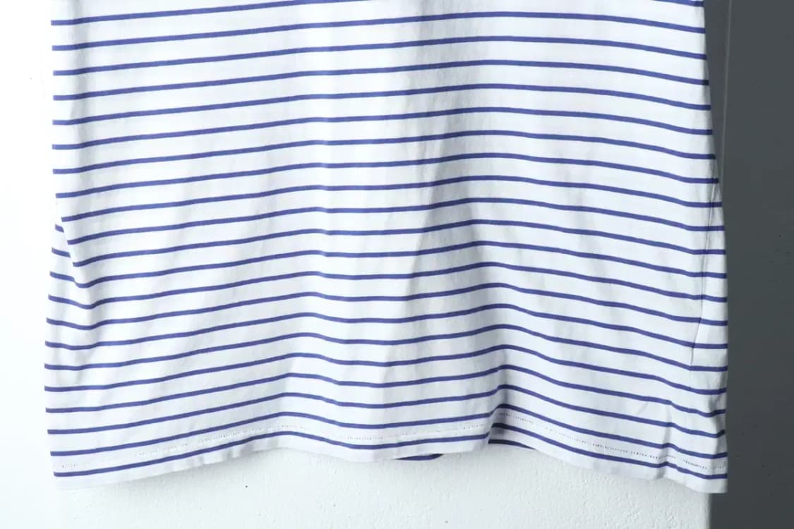 (L-XL) 폴로 랄프로렌 반팔 티셔츠 스트라이프 화이트 포니-14718 상품이미지4