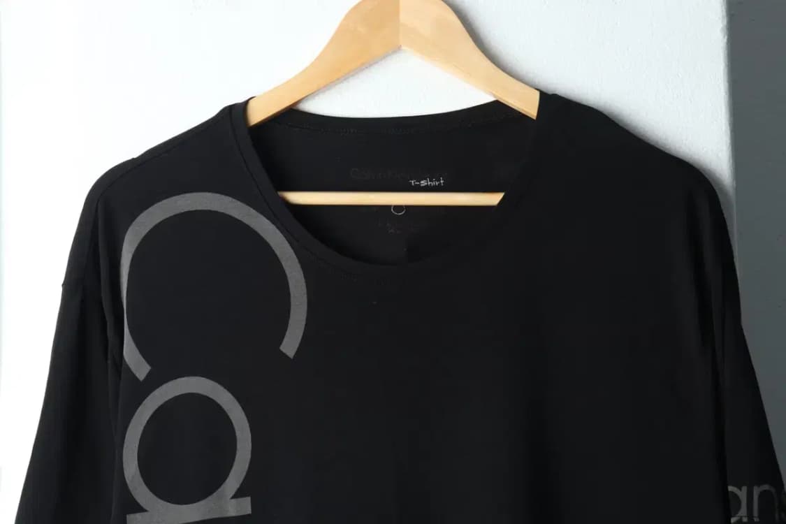 (XL-2XL) 캘빈클라인 반팔 티셔츠 빅사이즈 블랙 올드스쿨-1471A 상품이미지3