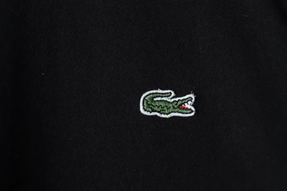 (L-XL) 라코스테 반팔 티셔츠 블랙 로고 기본-1471B 상품이미지5