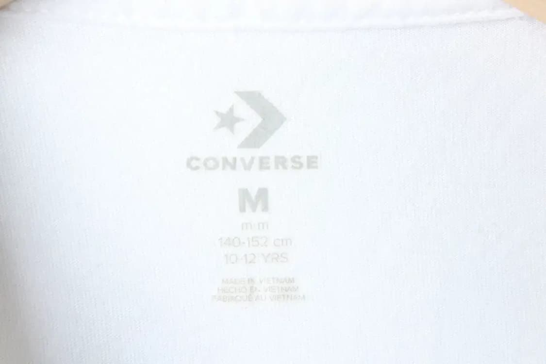 W(S) 컨버스 반팔 티셔츠 화이트 올드스쿨-1471F 상품이미지6