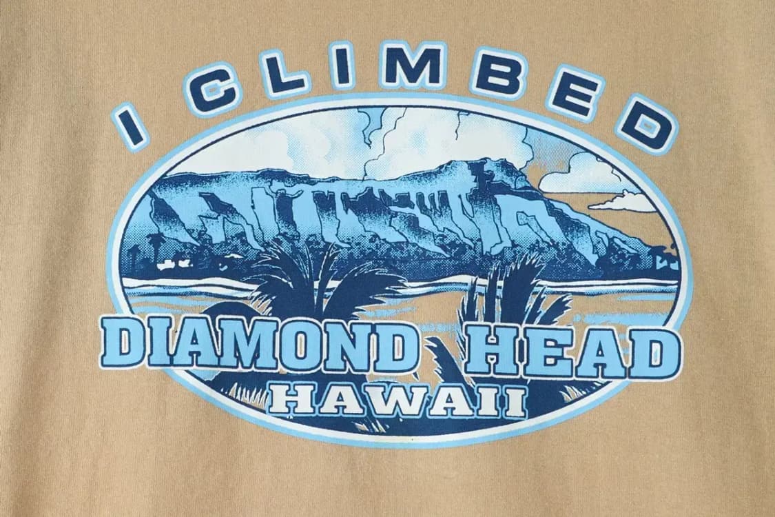 (XL) 길단 반팔 티셔츠 베이지 올드스쿨-14806 상품이미지4