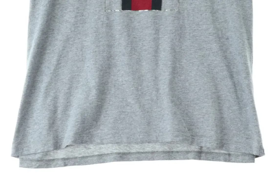 W(XL-2XL) 타미힐피거 반팔 티셔츠 빅사이즈 그레이-1481C 상품이미지3