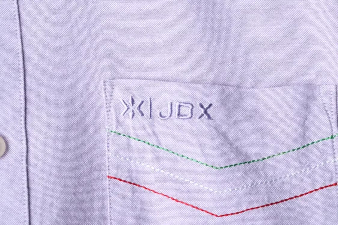 (M) JDX 셔츠 남방 퍼플 무지 포켓-149F8 상품이미지5