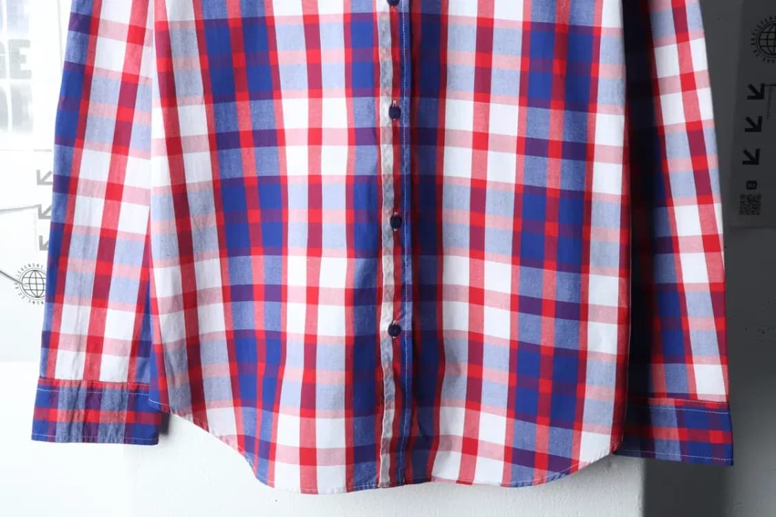 (XL) 브랜드빈티지 셔츠 남방 울리치 체크 컬러믹스-149F9 상품이미지4