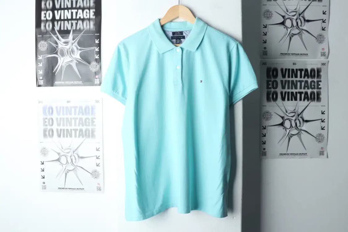 W(2XL-3XL) 타미힐피거 반팔 카라 티셔츠 빅사이즈-14A12 상품이미지2