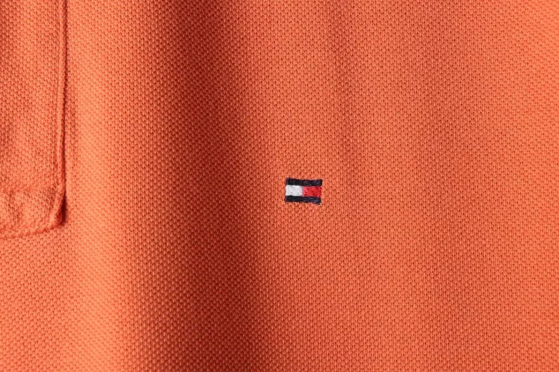 (XL-2XL) 타미힐피거 반팔 카라 티셔츠 빅사이즈 주황-14A1D 상품이미지5