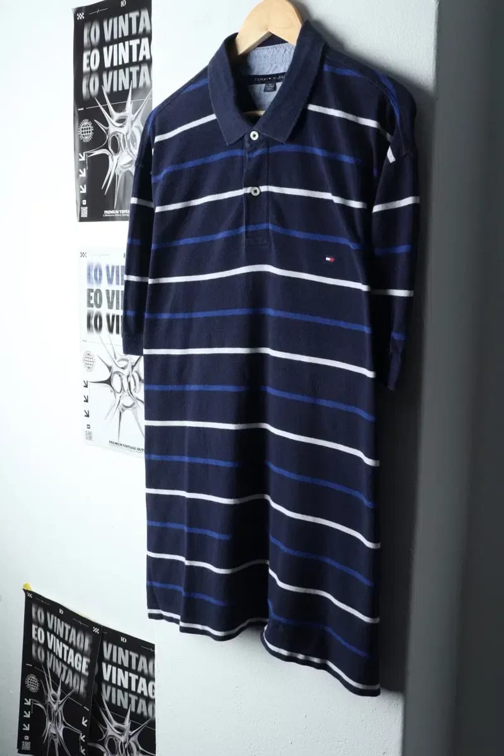 (2XL-3XL) 타미힐피거 반팔 카라 티셔츠 빅사이즈-14A1E 상품이미지1