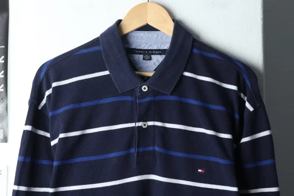 (2XL-3XL) 타미힐피거 반팔 카라 티셔츠 빅사이즈-14A1E 상품이미지3