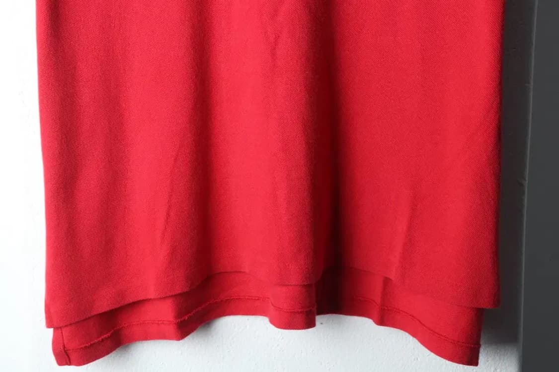 (L-2XL) 폴로 랄프로렌 반팔 카라 티셔츠 빅사이즈 레드-14A23 상품이미지4