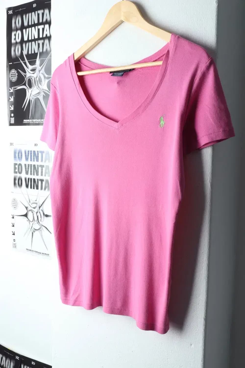 W(XL-2XL) 폴로 랄프로렌 반팔 티셔츠 빅사이즈 브이넥-14A75 상품이미지1