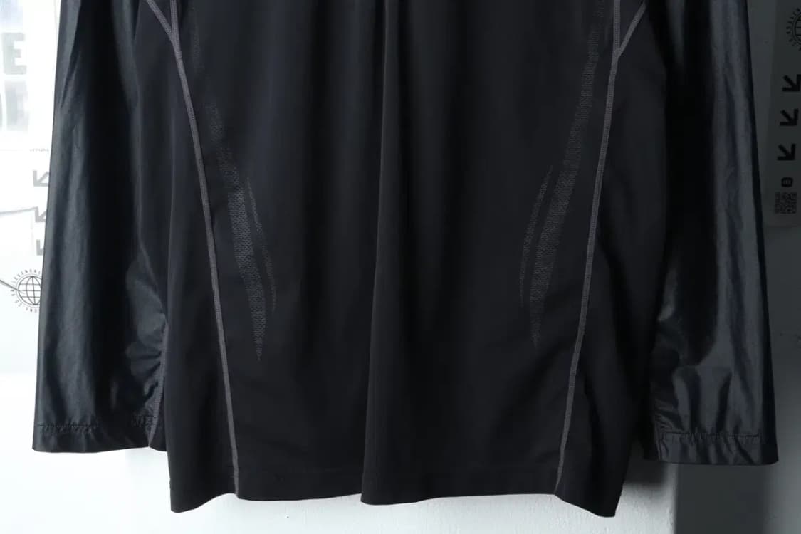 (XL) 네파 긴팔티셔츠 반집업 기능성 블랙-14A7A 상품이미지4
