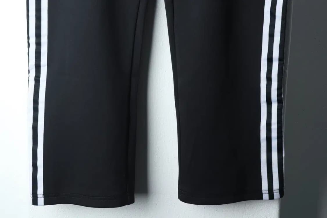 W(XL) 아디다스 트레이닝복 바지 블랙 삼선-1F64 상품이미지4